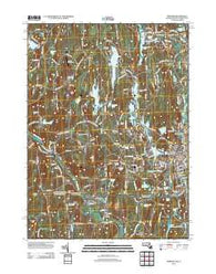 Webster Massachusetts Historical topographic map, 1:24000 scale, 7.5 X 7.5 Minute, Year 2012