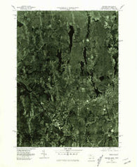 Webster Massachusetts Historical topographic map, 1:25000 scale, 7.5 X 7.5 Minute, Year 1975