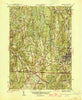 Webster Massachusetts Historical topographic map, 1:31680 scale, 7.5 X 7.5 Minute, Year 1945