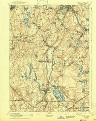 Webster Massachusetts Historical topographic map, 1:62500 scale, 15 X 15 Minute, Year 1892