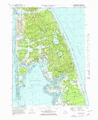 Wellfleet Massachusetts Historical topographic map, 1:25000 scale, 7.5 X 7.5 Minute, Year 1972