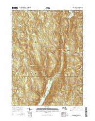 West Granville Massachusetts Current topographic map, 1:24000 scale, 7.5 X 7.5 Minute, Year 2015