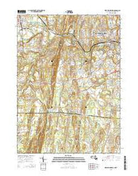 West Springfield Massachusetts Current topographic map, 1:24000 scale, 7.5 X 7.5 Minute, Year 2015