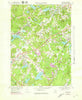 Westford Massachusetts Historical topographic map, 1:25000 scale, 7.5 X 7.5 Minute, Year 1966