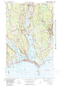 Westport Maryland Historical topographic map, 1:24000 scale, 7.5 X 7.5 Minute, Year 1977