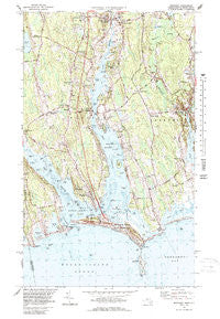 Westport Maryland Historical topographic map, 1:24000 scale, 7.5 X 7.5 Minute, Year 1977