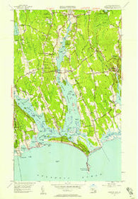 Westport Maryland Historical topographic map, 1:24000 scale, 7.5 X 7.5 Minute, Year 1951