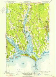 Westport Maryland Historical topographic map, 1:31680 scale, 7.5 X 7.5 Minute, Year 1951