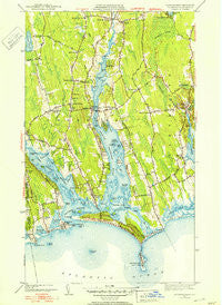 Westport Maryland Historical topographic map, 1:31680 scale, 7.5 X 7.5 Minute, Year 1951