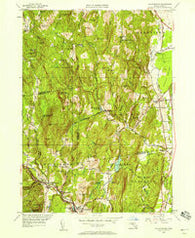 Williamsburg Massachusetts Historical topographic map, 1:24000 scale, 7.5 X 7.5 Minute, Year 1948
