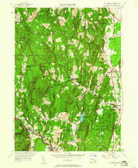 Williamsburg Massachusetts Historical topographic map, 1:24000 scale, 7.5 X 7.5 Minute, Year 1948