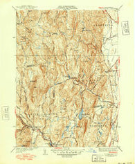 Williamsburg Massachusetts Historical topographic map, 1:31680 scale, 7.5 X 7.5 Minute, Year 1941