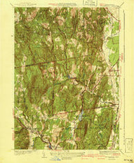 Williamsburg Massachusetts Historical topographic map, 1:31680 scale, 7.5 X 7.5 Minute, Year 1941