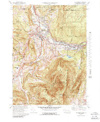 Williamstown Massachusetts Historical topographic map, 1:24000 scale, 7.5 X 7.5 Minute, Year 1973