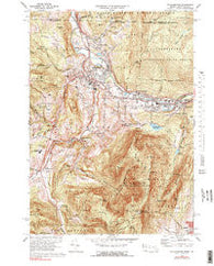 Williamstown Massachusetts Historical topographic map, 1:24000 scale, 7.5 X 7.5 Minute, Year 1973