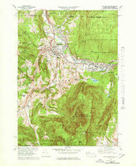 Williamstown Massachusetts Historical topographic map, 1:25000 scale, 7.5 X 7.5 Minute, Year 1973