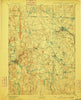 Winchendon Massachusetts Historical topographic map, 1:62500 scale, 15 X 15 Minute, Year 1894