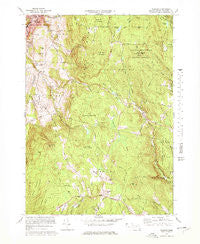 Windsor Massachusetts Historical topographic map, 1:25000 scale, 7.5 X 7.5 Minute, Year 1973