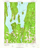 Winsor Dam Massachusetts Historical topographic map, 1:24000 scale, 7.5 X 7.5 Minute, Year 1952