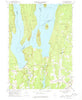 Winsor Dam Massachusetts Historical topographic map, 1:24000 scale, 7.5 X 7.5 Minute, Year 1967
