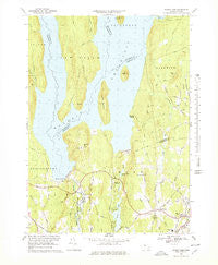 Winsor Dam Massachusetts Historical topographic map, 1:25000 scale, 7.5 X 7.5 Minute, Year 1967