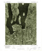Winsor Dam Massachusetts Historical topographic map, 1:25000 scale, 7.5 X 7.5 Minute, Year 1975