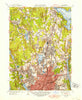 Worcester North Massachusetts Historical topographic map, 1:31680 scale, 7.5 X 7.5 Minute, Year 1939