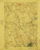 Worcester Massachusetts Historical topographic map, 1:62500 scale, 15 X 15 Minute, Year 1892