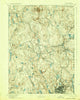 Worcester Massachusetts Historical topographic map, 1:62500 scale, 15 X 15 Minute, Year 1892