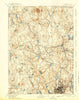 Worcester Massachusetts Historical topographic map, 1:62500 scale, 15 X 15 Minute, Year 1892