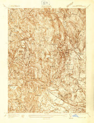 Woronoco Massachusetts Historical topographic map, 1:24000 scale, 7.5 X 7.5 Minute, Year 1937