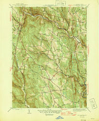 Worthington Massachusetts Historical topographic map, 1:31680 scale, 7.5 X 7.5 Minute, Year 1946