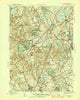 Wrentham Massachusetts Historical topographic map, 1:31680 scale, 7.5 X 7.5 Minute, Year 1946