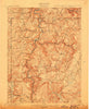 Accident Maryland Historical topographic map, 1:62500 scale, 15 X 15 Minute, Year 1900
