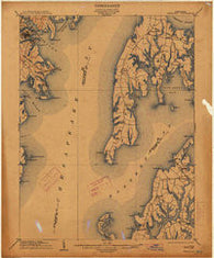 Annapolis Maryland Historical topographic map, 1:62500 scale, 15 X 15 Minute, Year 1904