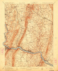 Antietam West Virginia Historical topographic map, 1:62500 scale, 15 X 15 Minute, Year 1910