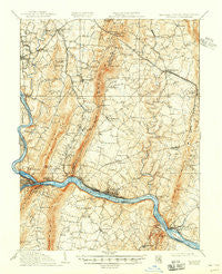Antietam West Virginia Historical topographic map, 1:62500 scale, 15 X 15 Minute, Year 1910