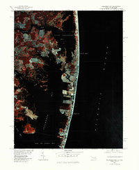 Assawoman Bay Maryland Historical topographic map, 1:25000 scale, 7.5 X 7.5 Minute, Year 1980