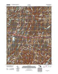 Avilton Maryland Historical topographic map, 1:24000 scale, 7.5 X 7.5 Minute, Year 2011