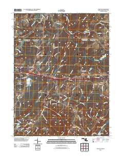 Avilton Maryland Historical topographic map, 1:24000 scale, 7.5 X 7.5 Minute, Year 2011