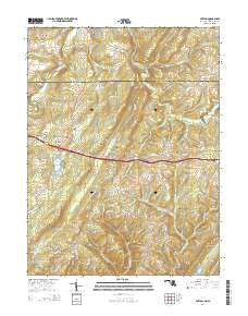 Avilton Maryland Historical topographic map, 1:24000 scale, 7.5 X 7.5 Minute, Year 2014