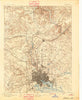 Baltimore Maryland Historical topographic map, 1:62500 scale, 15 X 15 Minute, Year 1894