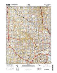 Baltimore West Maryland Current topographic map, 1:24000 scale, 7.5 X 7.5 Minute, Year 2016