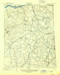 Barclay Maryland Historical topographic map, 1:62500 scale, 15 X 15 Minute, Year 1905
