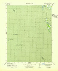 Barren Island Maryland Historical topographic map, 1:31680 scale, 7.5 X 7.5 Minute, Year 1943