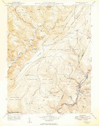 Barton Maryland Historical topographic map, 1:24000 scale, 7.5 X 7.5 Minute, Year 1949