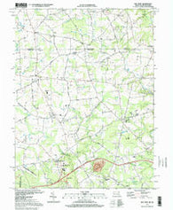 Bay View Maryland Historical topographic map, 1:24000 scale, 7.5 X 7.5 Minute, Year 1997