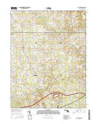 Bay View Maryland Current topographic map, 1:24000 scale, 7.5 X 7.5 Minute, Year 2016