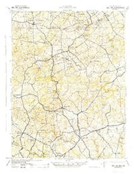 Bel Air Maryland Historical topographic map, 1:62500 scale, 15 X 15 Minute, Year 1942
