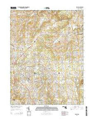 Bel Air Maryland Historical topographic map, 1:24000 scale, 7.5 X 7.5 Minute, Year 2014